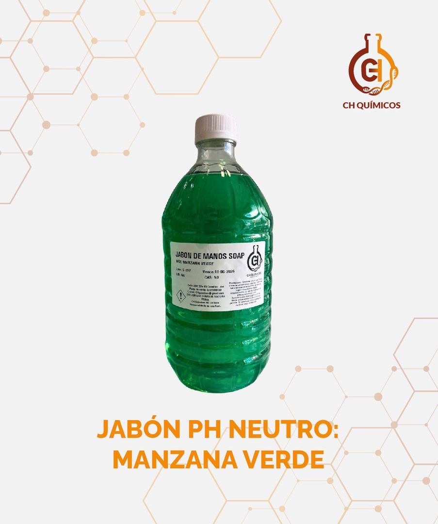 JABÓN PH NEUTRO: MANZANA VERDE