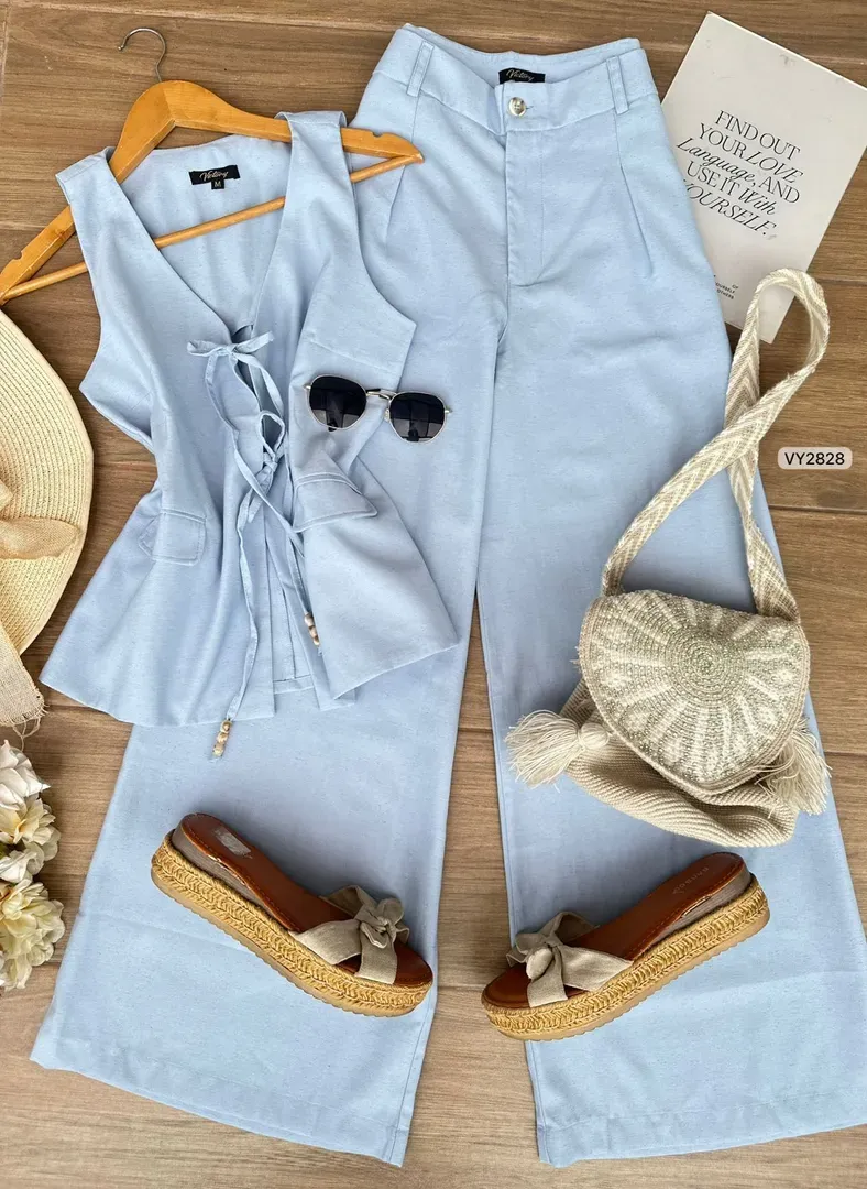 Conjunto chaleco + pantalón