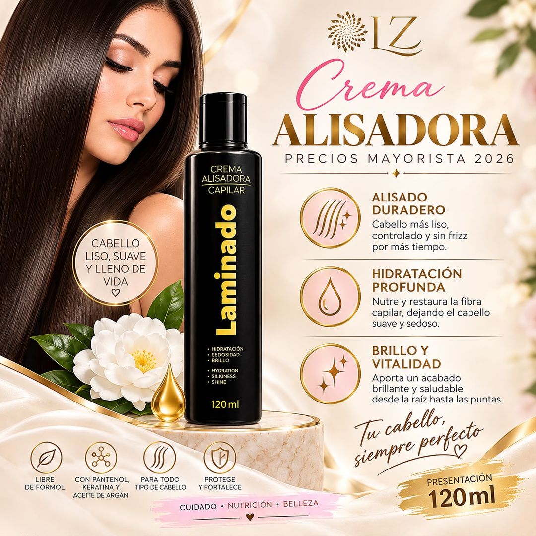 PRODUCTOS LZ CREMA ALISADORA 120 ML