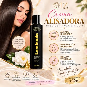 Imagen del producto PRODUCTOS LZ CREMA ALISADORA 120 ML