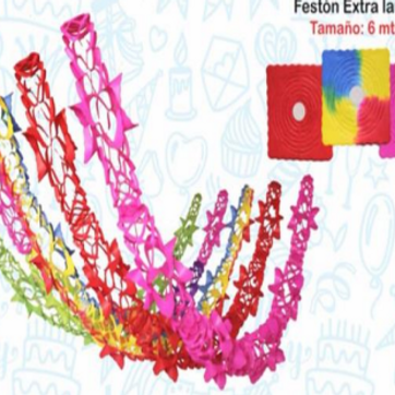Imagen del producto FESTON EXTRA LARGO 6 MTS