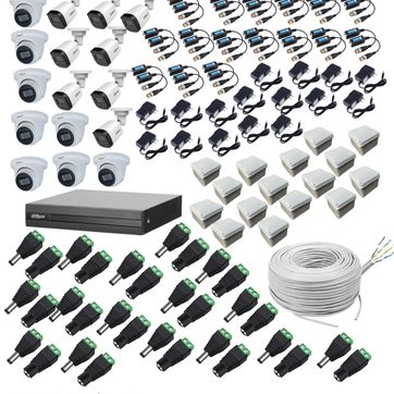 Imagen del producto KIT DAHUA X16 INTERIOR Y EXTERIOR