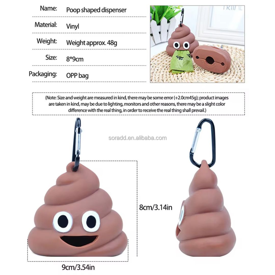 LLAVERO DISPENSADOR DE BOLSAS PARA MASCOTAS