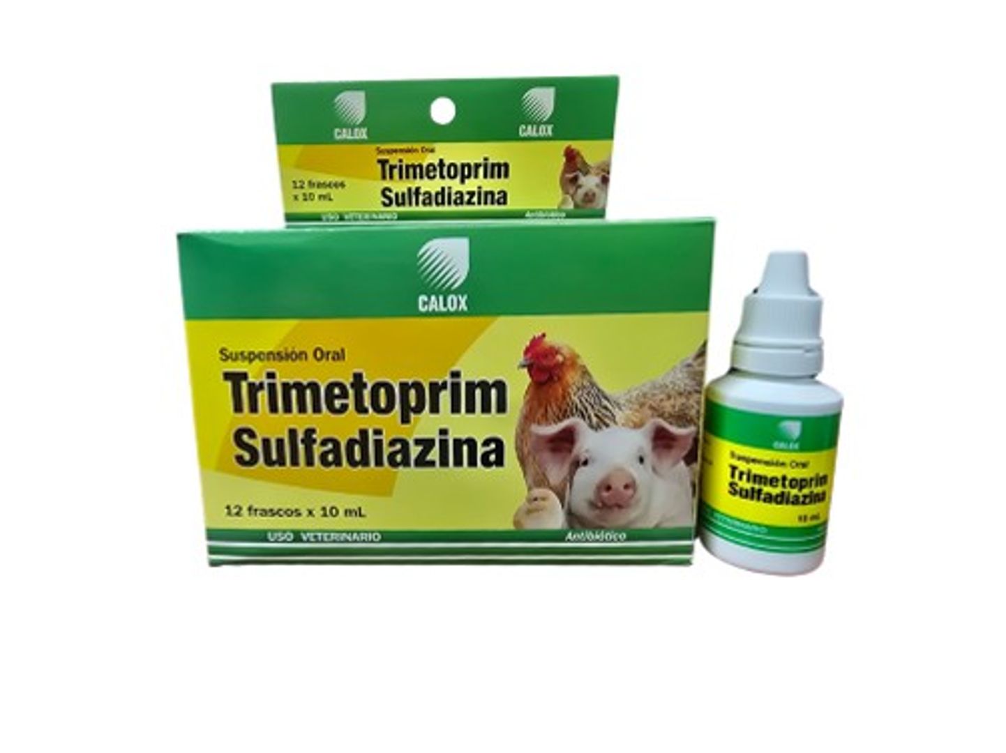 TRIMETOPRIM SULFADIAZINA 10 ML