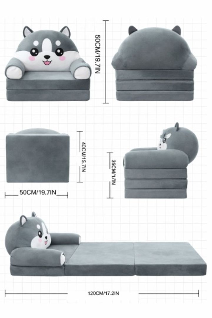 SOFA CAMA INFANTIL PLEGABLE 