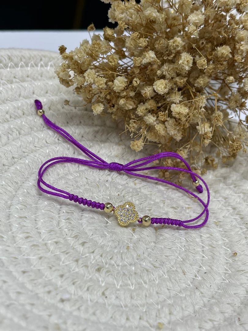 Pulsera van cleef cristal balin 4mm
