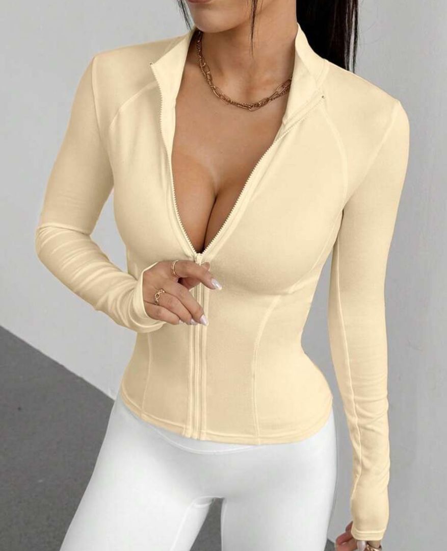 CHAQUETA AMARILLA TALLA (M)