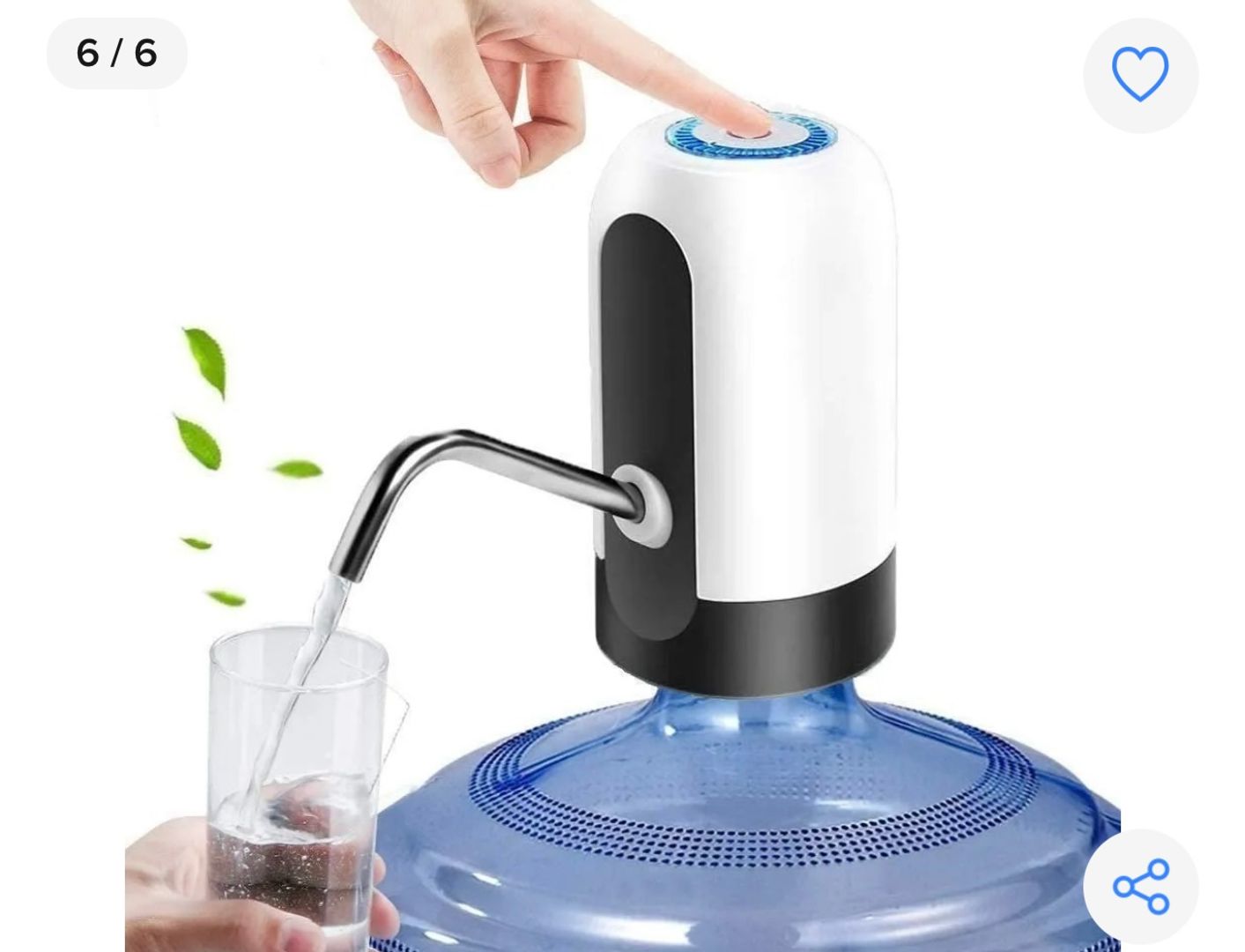 DISPENSADOR DE AGUA RECARGABLE