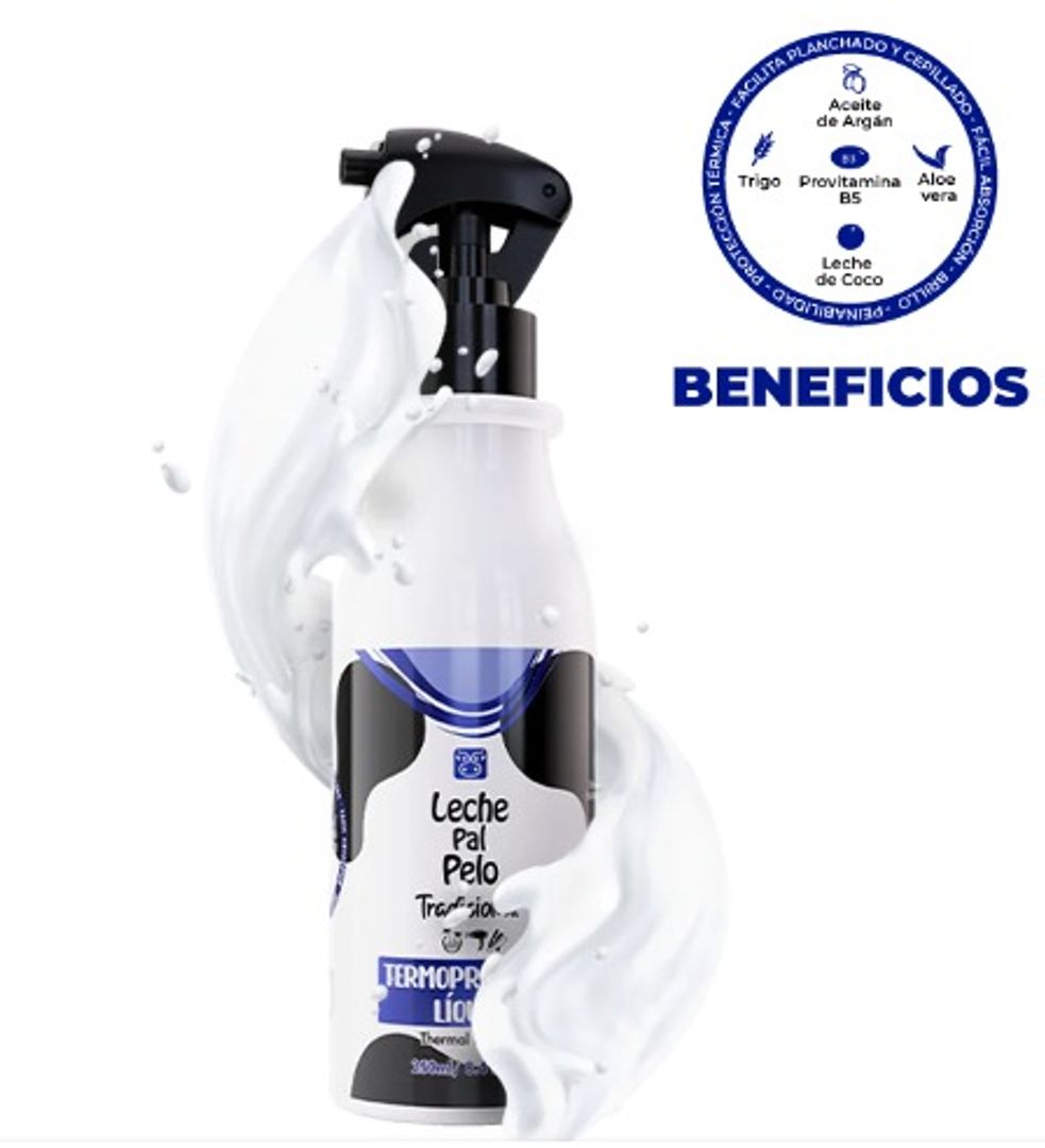 Termoprotector Líquido leche pal pelo