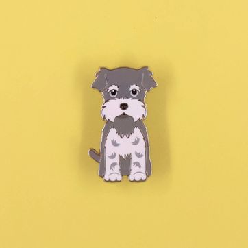 PIN SCHANAUZER SAL Y PIMIENTA - imagen 1