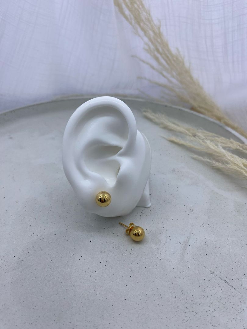 Topo mediano, oro laminado 