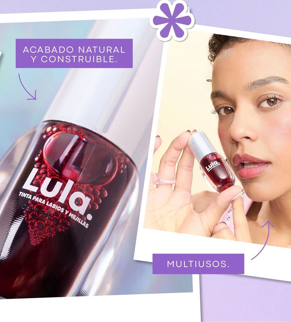 Tinta para labios y mejillas 