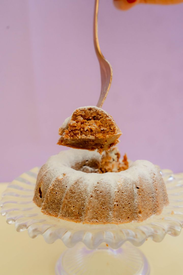 White healthy cake