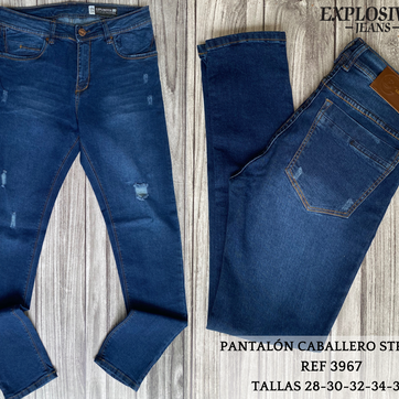Imagen del producto PANTALON CABALLERO JEAN STRETCH
