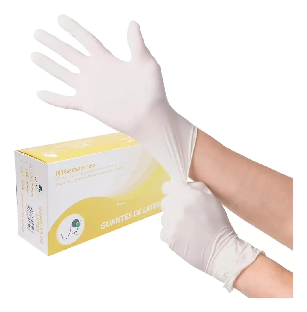    I. GUANTE DE LATEX TALLA S - CJ X 50 PARES 
