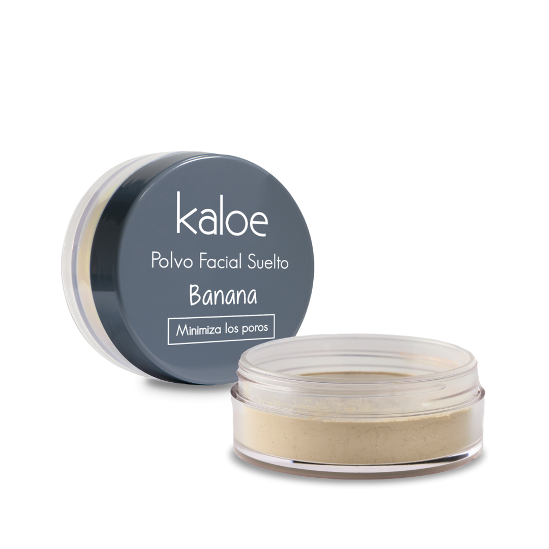 KALOE POLVO FACIAL SUELTO BANANA 18GR