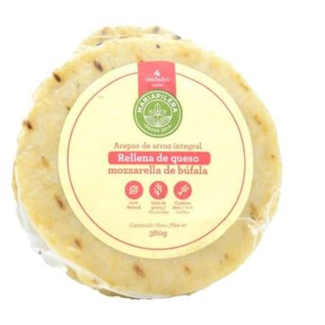 Imagen del producto AREPA RELLENA DE QUESO DE BUFALA X 4 UND MARIAPILERA