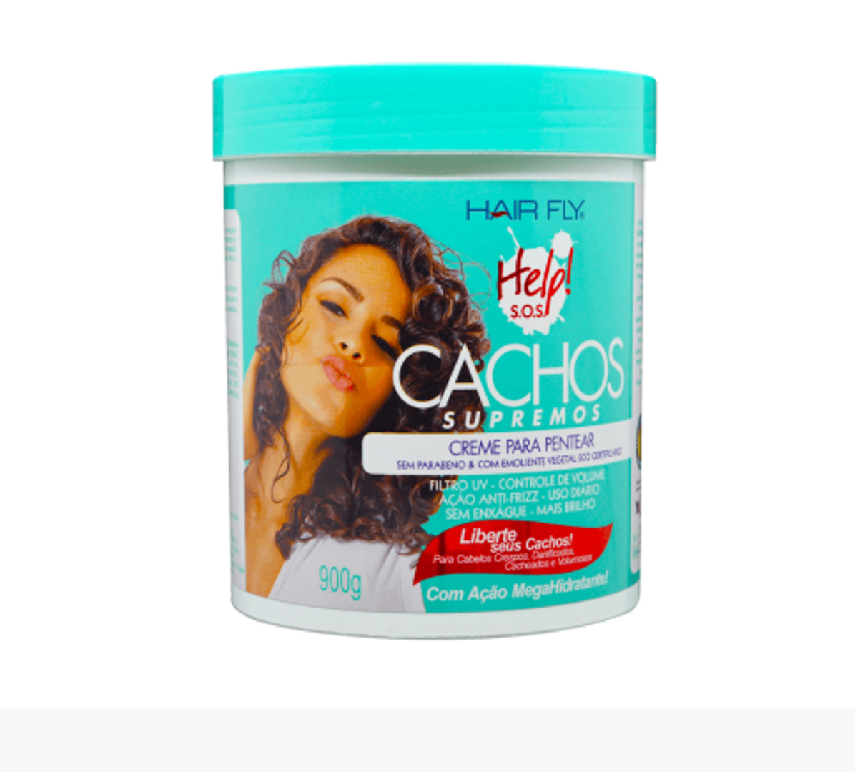 CREMA PARA PEINAR RIZOS SUPREMOS HAIRFLY 900ML