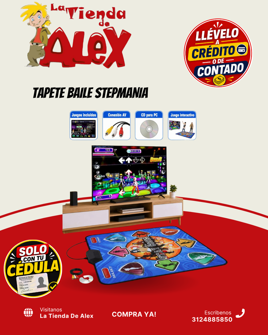 TAPETE BAILE STEPMANIA