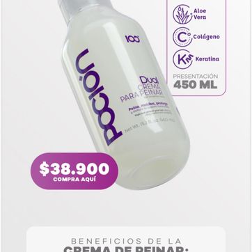 Imagen del producto Crema de peinar dual 