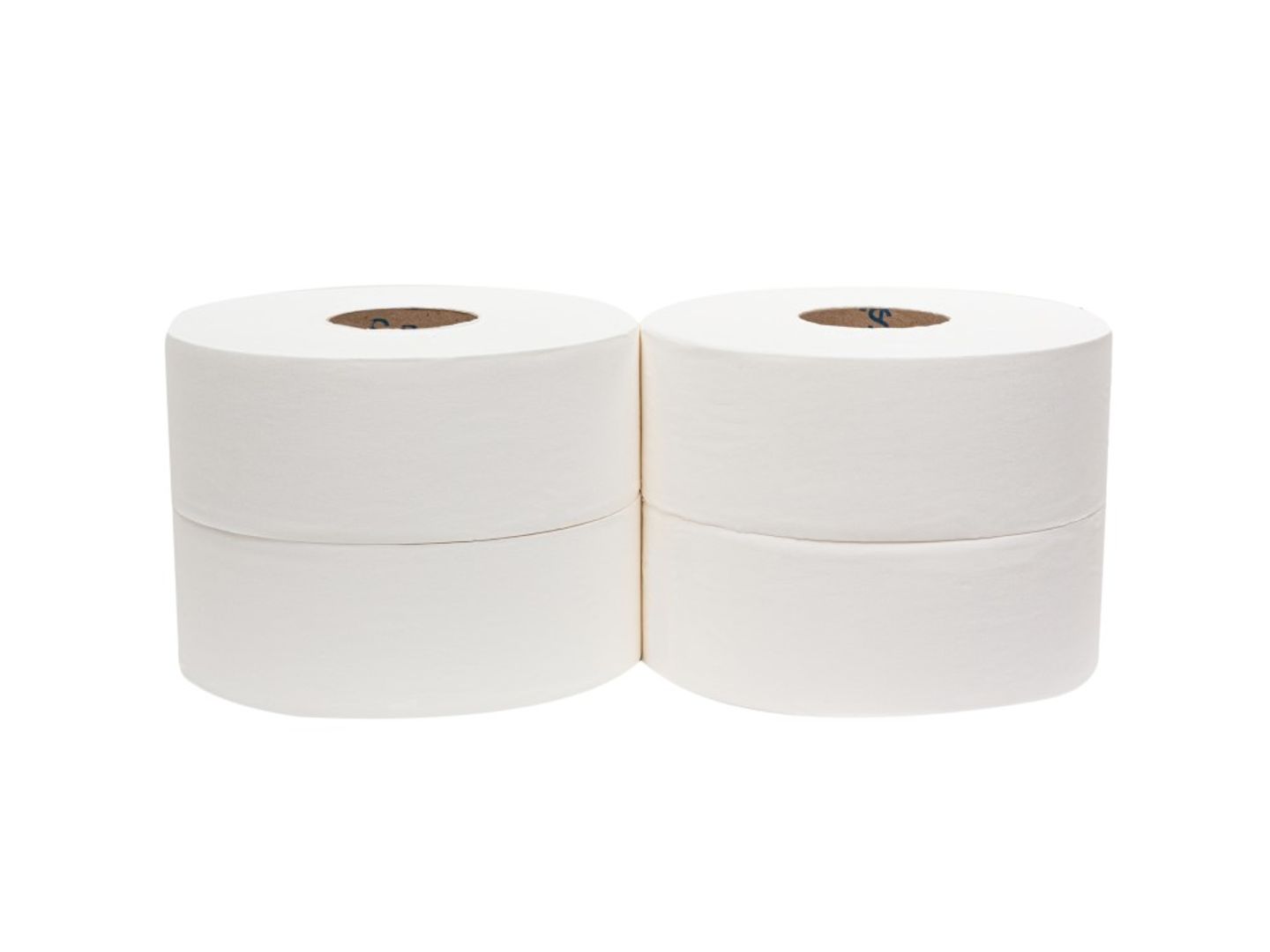  B.   PAPEL HIGIENICO JUMBO BLANCO NEVADO X 250 METROS PACA X 4 ROLLOS 