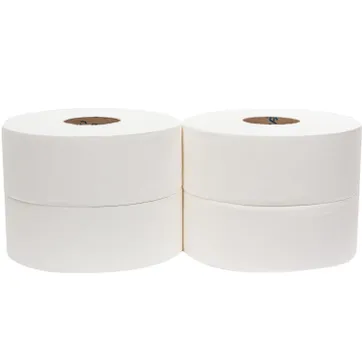 Imagen del producto  B.   PAPEL HIGIENICO JUMBO BLANCO NEVADO X 250 METROS PACA X 4 ROLLOS 