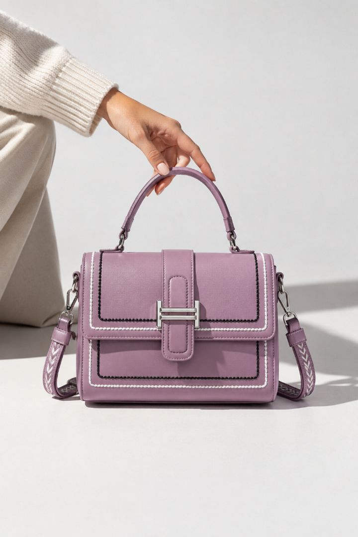 Bolso manos libres palo rosa 
