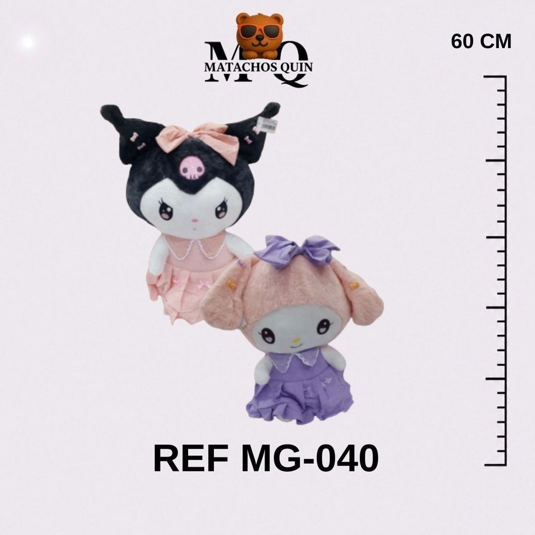 KUROMI & MY MELODY CON VESTIDO