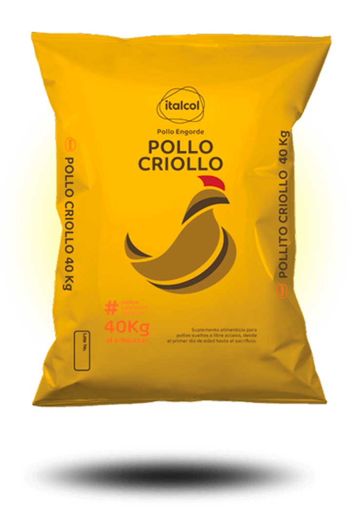 ITALCOL POLLO CRIOLLO X 40 Kilos