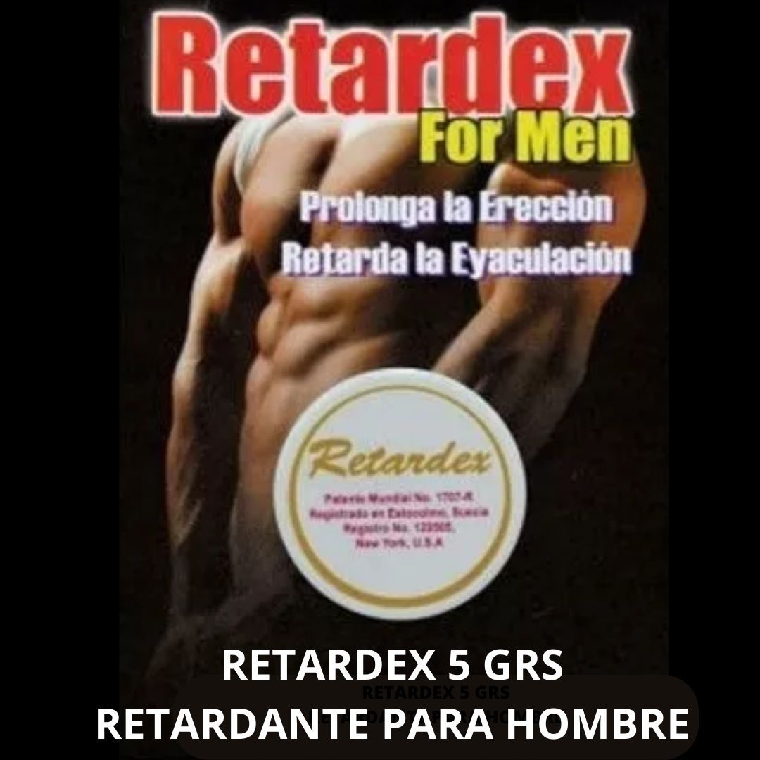 SIX PACK RETARDEX 5 GRS X 6 RETARDANTE PARA HOMBRE