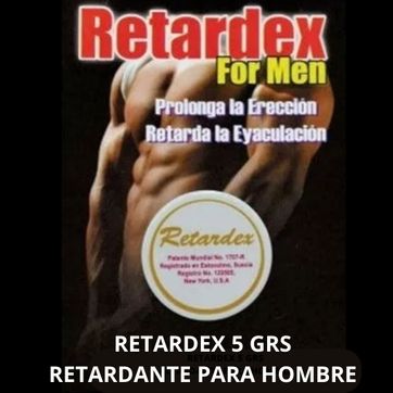 SIX PACK RETARDEX 5 GRS X 6 RETARDANTE PARA HOMBRE - imagen 1