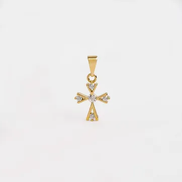 D Cruz 5 Circonias - imagen 1