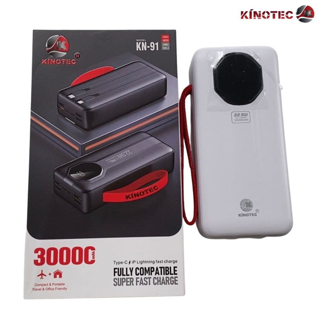 Power Bank Kinotec KN-91 – 30.000 mAh