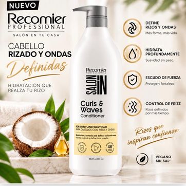 Imagen del producto RECAMIER CURLS & WAVES ACONDICIONADOR * LITRO
