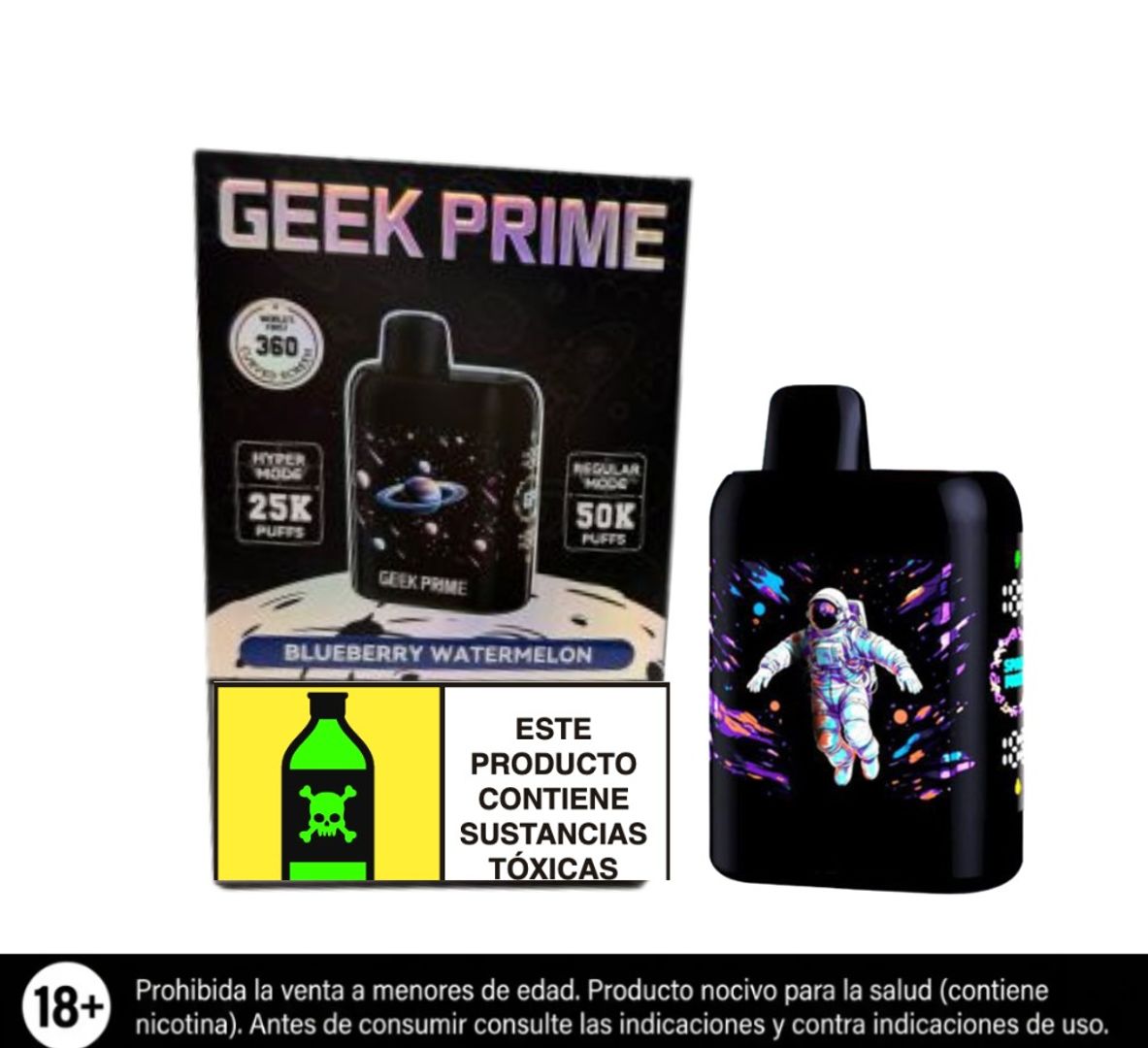 Geek Bar Blueberry Watermelon 50.000 Puffs Prime