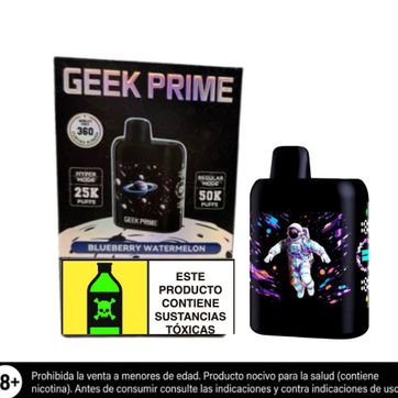 Imagen del producto Geek Bar Blueberry Watermelon 50.000 Puffs Prime