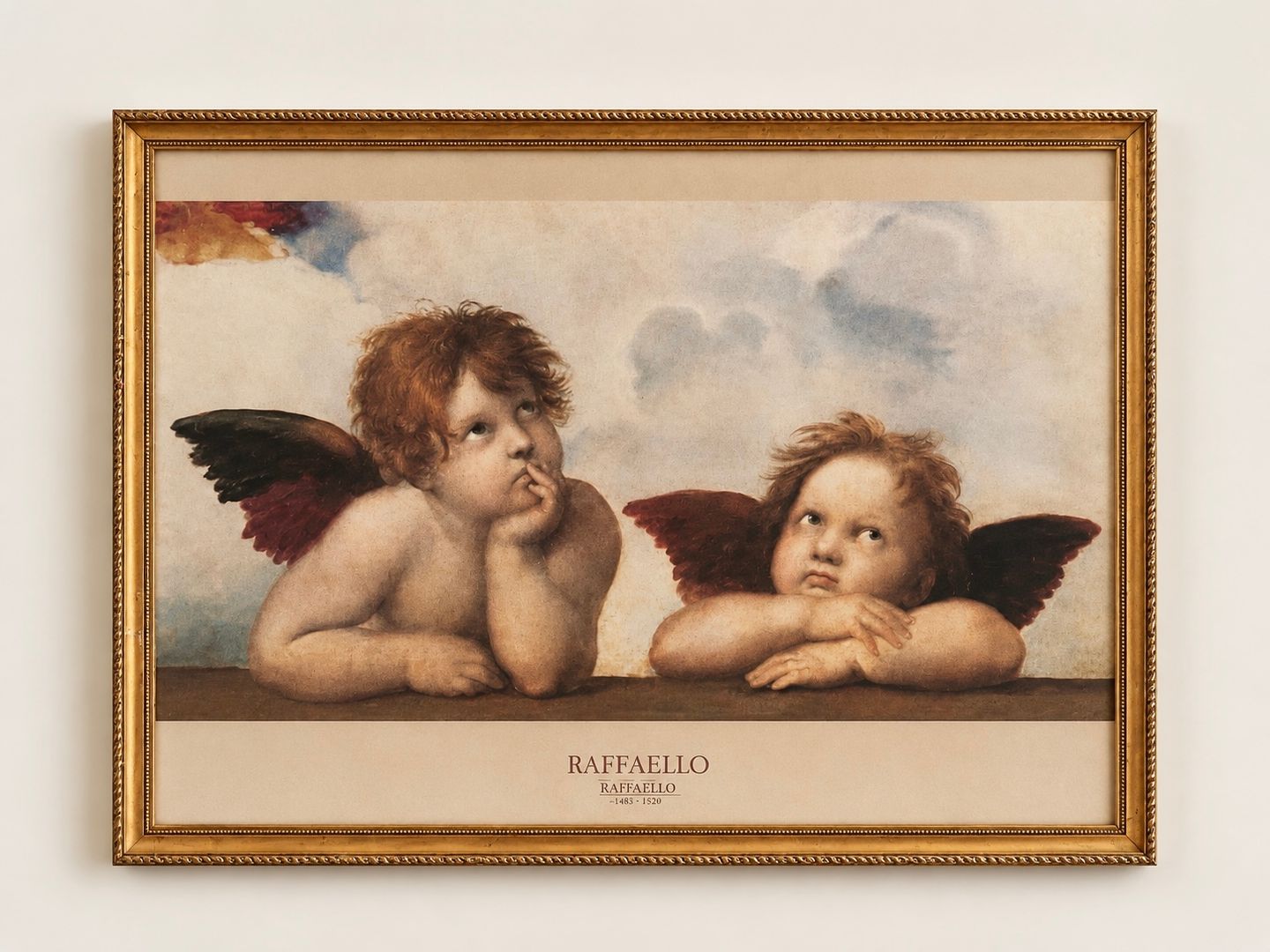 Cuadro Ángeles de Raffaello
