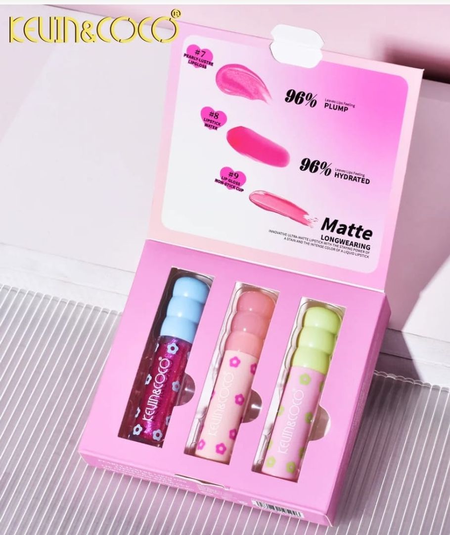 136- KIT DE LABIOS *3 UNIDADES 