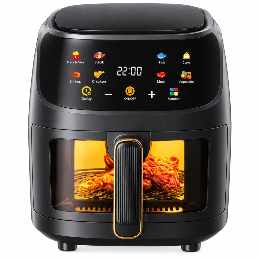 FREIDORA DE AIRE 10 LITROS AIR FRYER SILVER CRIPS