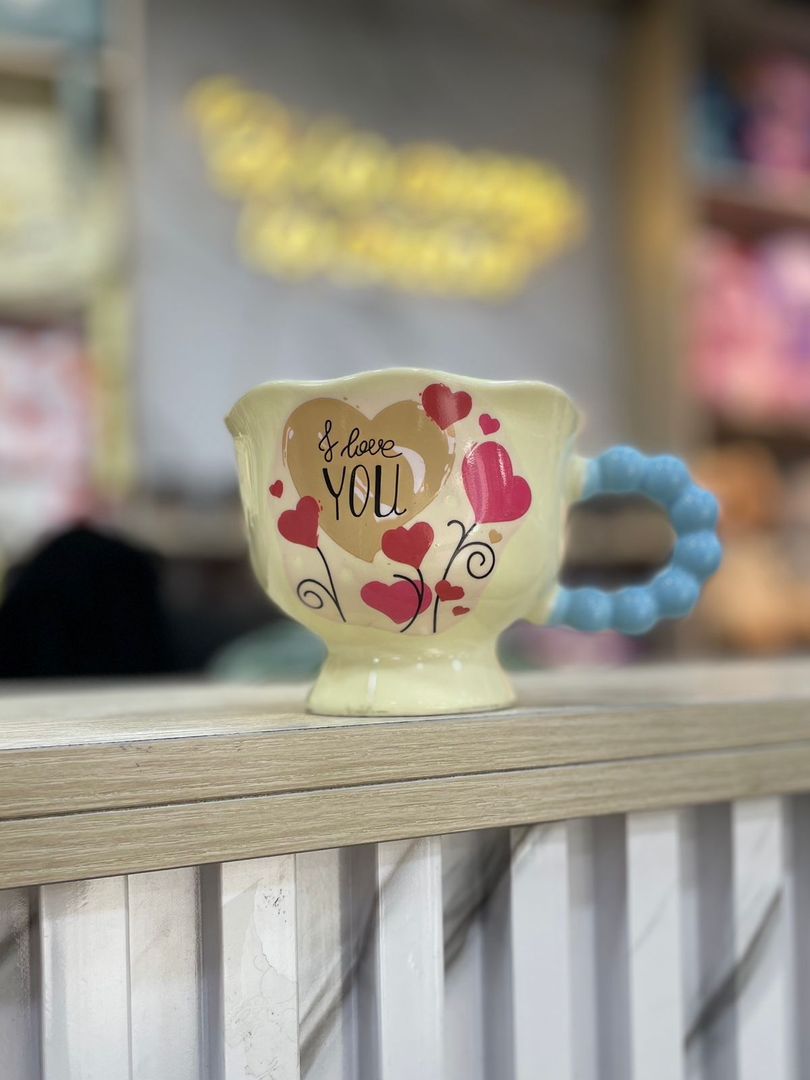 MUG CERAMICA CORAZÓN 