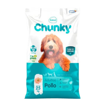 Imagen del producto Alimento Para Perro Chunky Adulto Nuggets Pollo - Chunky 25 kg