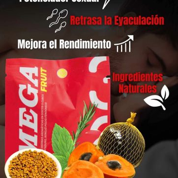 Mega Fruit x 20 Tablets  - imagen 1
