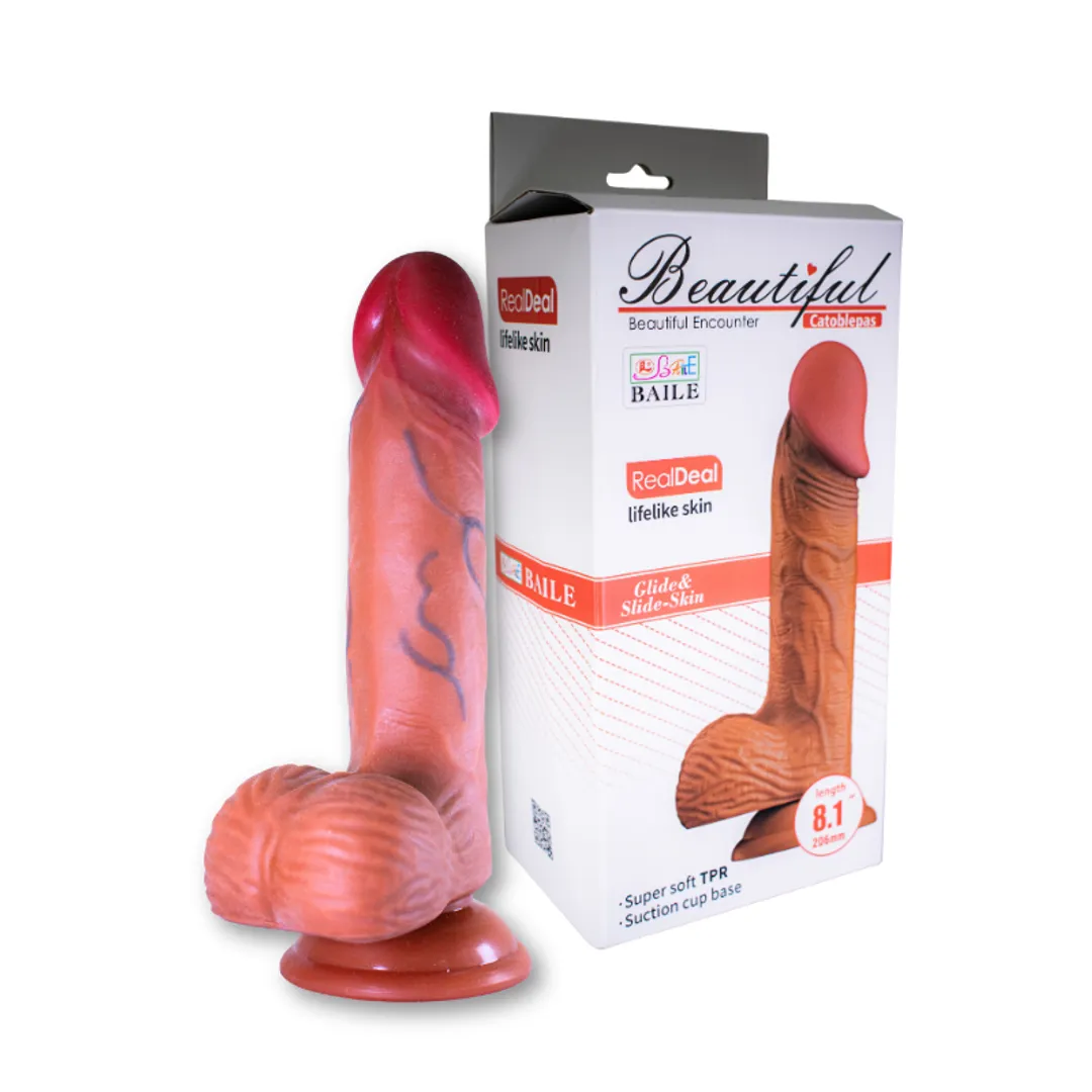 DILDO REALISTA / BW-008106NR-1/ 352026000031847-9