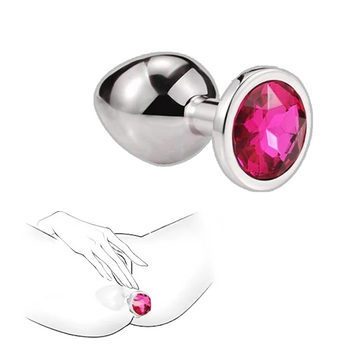 PLUG ANAL CON JOYA TALLA L - imagen 1