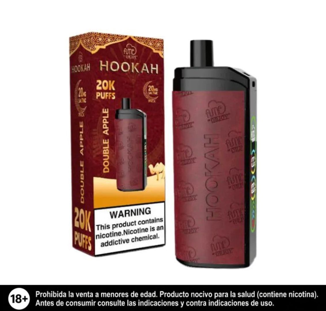 Fume Hookah Double Apple 2% Nic 20.000 Puffs