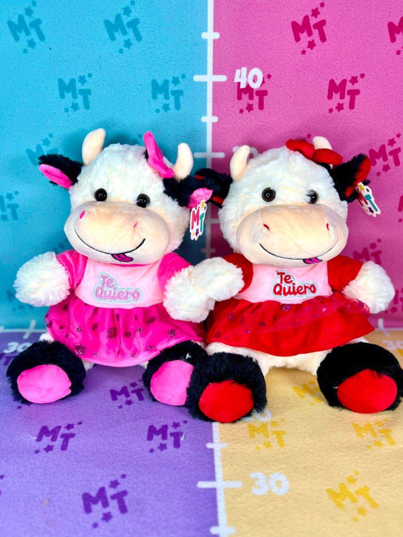 Vaca vestido Tull puntos 25cm PLS