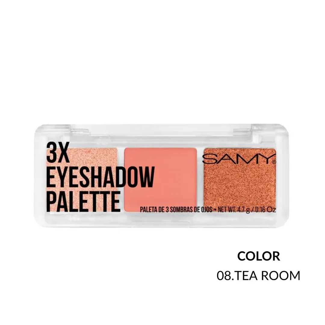 PALETA DE SOMBRAS X 3 SAMY
