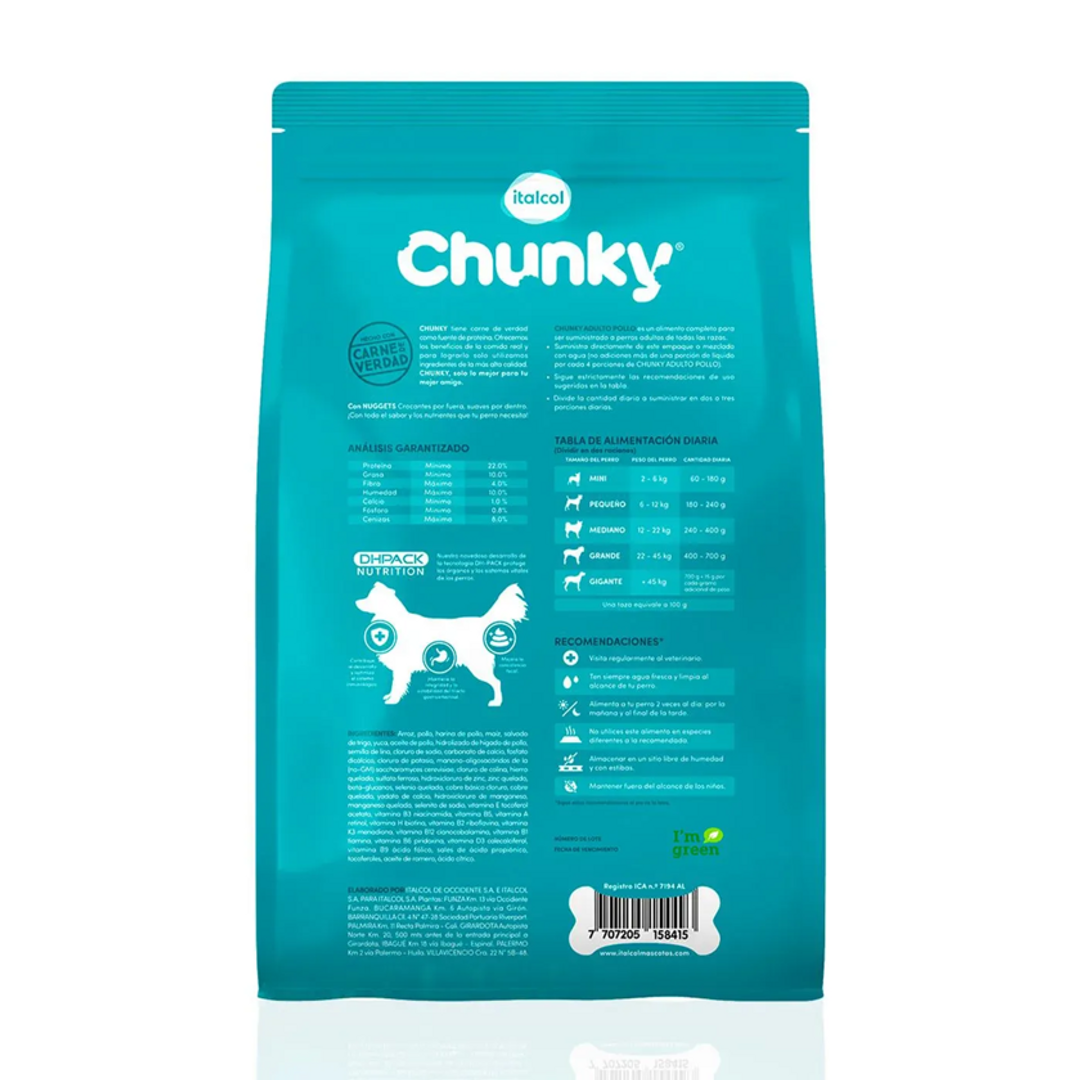 CHUNKY ADULTOS 9 KILOS