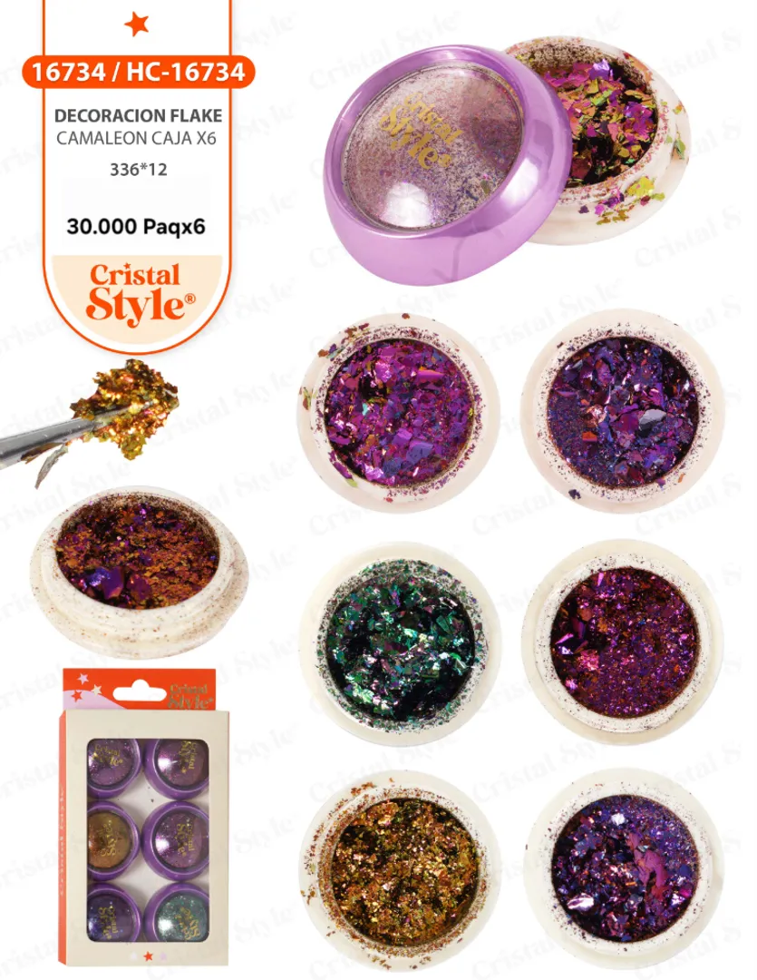 Flakes Camaleón Mix Caja x 6