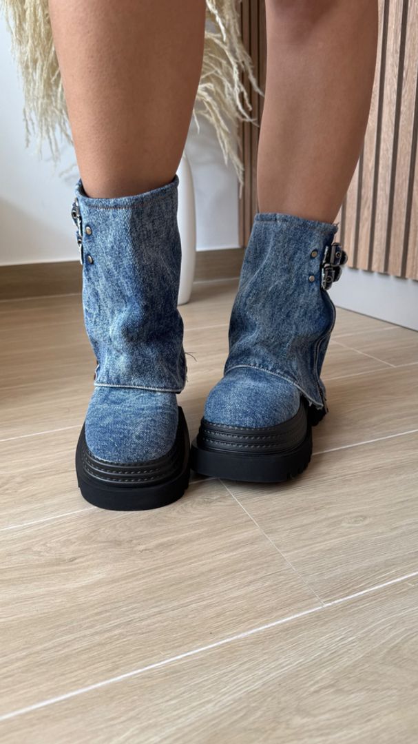 BOTAS DENIM CINTA